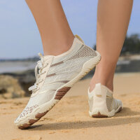 DOTALES - FlowStep Barfu&szlig;schuhe Beige/Braun 43