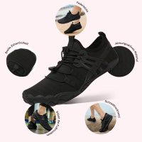 DOTALES - BalanceStep Barfu&szlig;schuhe Schwarz 43