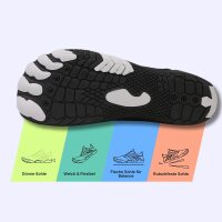 DOTALES - ActiveStep Barfu&szlig;schuhe Schwarz 39