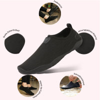 DOTALES - MonoStep Barfußschuhe Schwarz 40