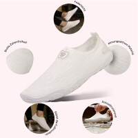 DOTALES - MonoStep Barfußschuhe Weiss 42
