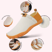 DOTALES - SlipStep Barfu&szlig;schuhe Beige 40