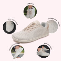 DOTALES - LiteStep Barfußschuhe Beige 39