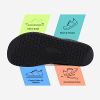 DOTALES - EasyStep 2.0 Barfußschuhe Schwarz 45